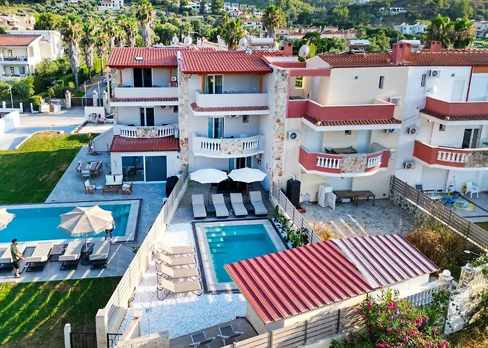 Olia With Private Pool Vila Pefkochori