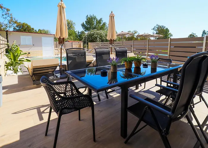 Olia With Private Pool Vila Pefkochori